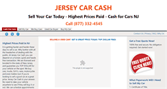 Desktop Screenshot of jerseycarcash.com